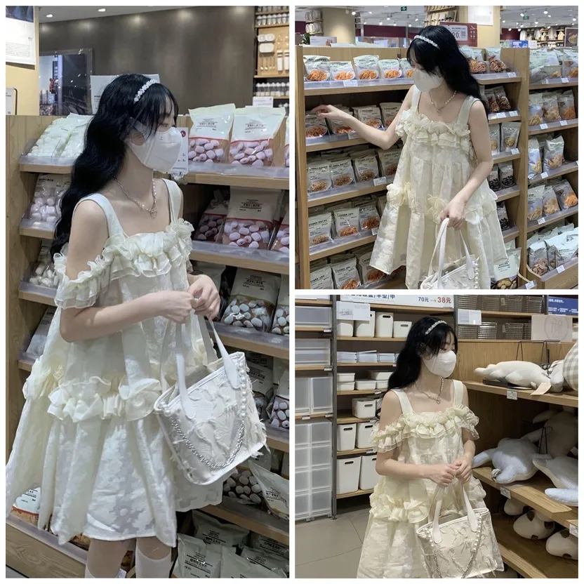 Váy (Đầm) BabyDoll dáng dài nơ ngực trong bộ sưu tập đầm (váy) Ulzzang Hàn  Quốc. - Đầm, váy nữ | ThờiTrangNữ.vn